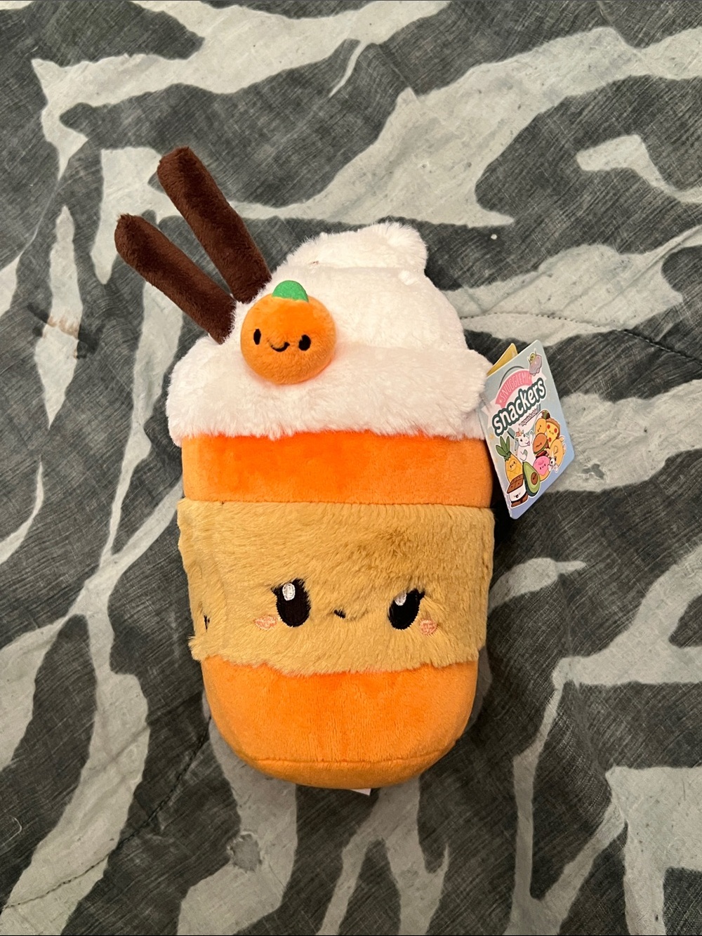 Pumpkin Spice Latte PSL Plush Squishable Snackers 8”